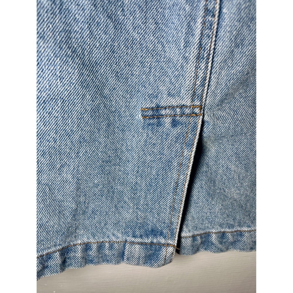 Gap Denim Skirt Womens 5/6 Light Blue High Rise Vintage Made in USA - Picture 6 of 6
